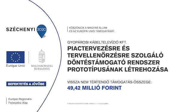 Piactervezésre és tervellenőrzésre szolgáló döntéstámogató rendszer prototípusának létrehozása